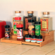 Expandable Wooden Spice Rack 3 Tiers